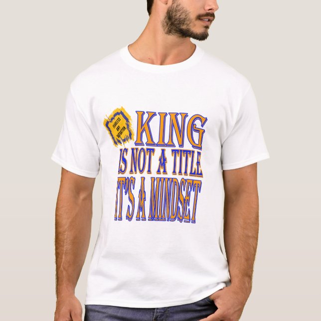 King Mindset Lion T-Shirt (Front)