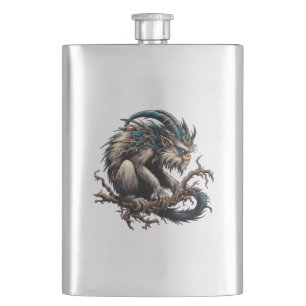 King Monkey Hip Flask
