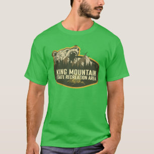 King Mountain State Recreation Area Alaska Retro B T-Shirt