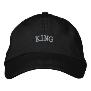 King Name trendy Embroidered hats Caps