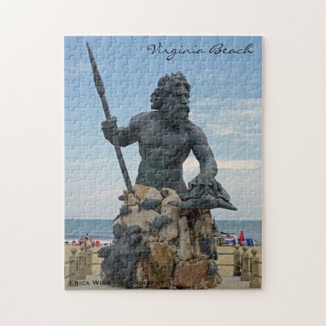 King Neptune in Virginia Beach Jigsaw Puzzle (Vertical)