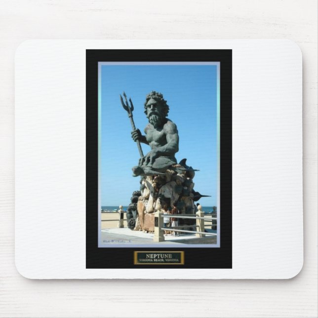 King Neptune Mouse Mat (Front)
