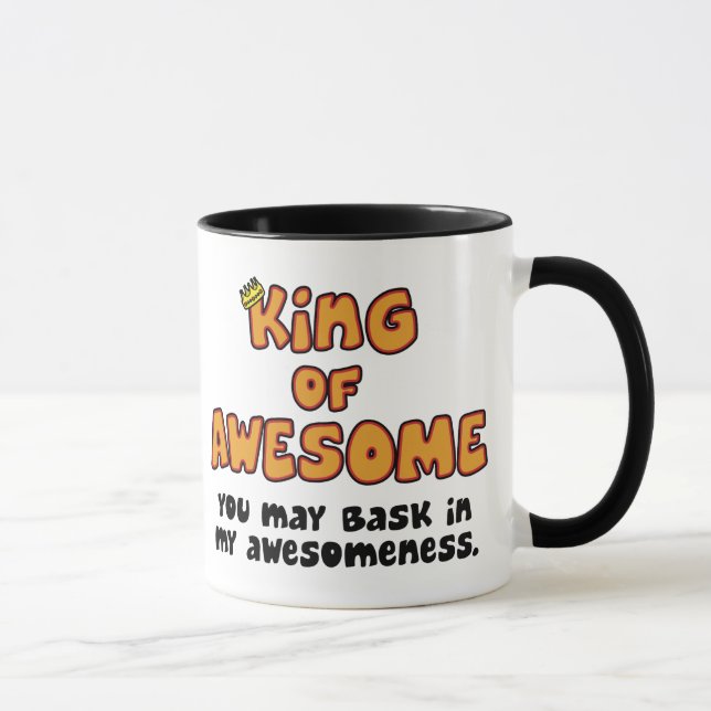 King of Awesome Mug (Right)