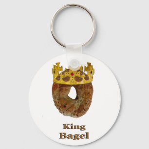 King of Bagels Key Ring
