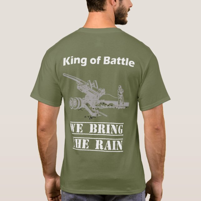 King of Battle - 13B We Bring the Rain T-Shirt (Back)