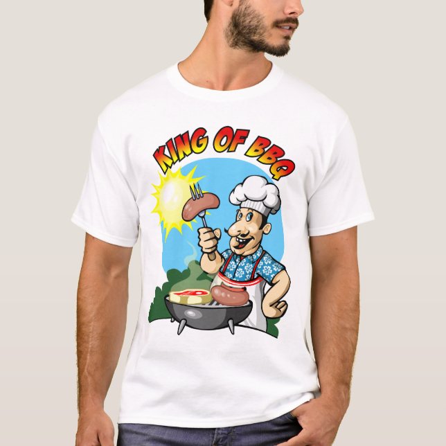 king of BBQ T-Shirt (Front)