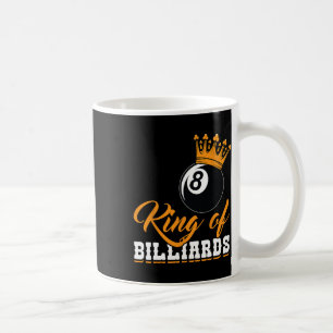King Of Billiards Eight Ll Crown Coffee Mug