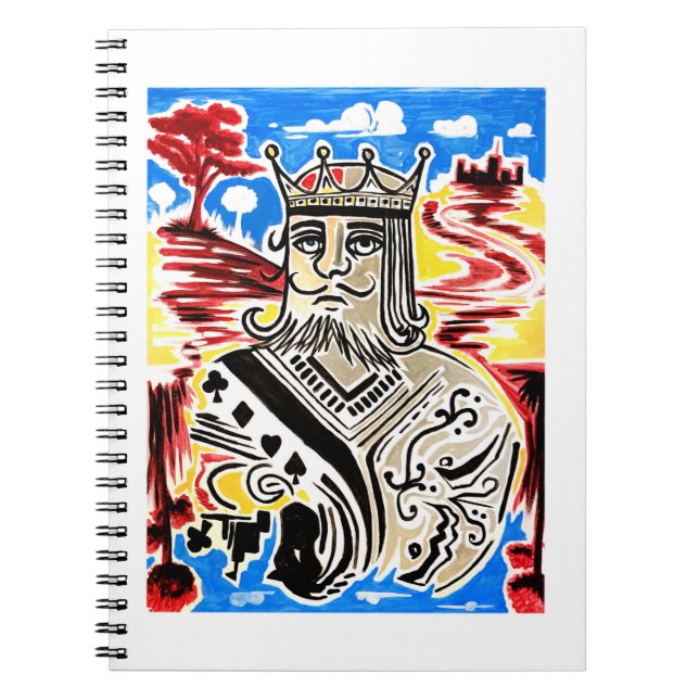 King Of Cards Notebook (Front)