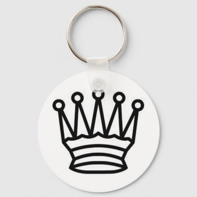 King of Chess Key Ring (Front)