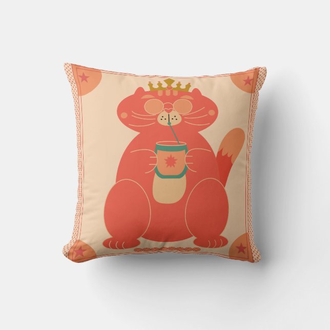 King of Chill Cushion (Front)