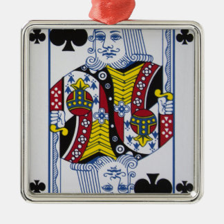King Of Clovers (Clubs) Metal Tree Decoration