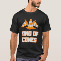 King Of Cones Funny Traffic Cone Safety