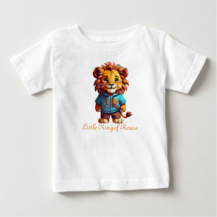 King of Cool, Lion Inspired Couture Baby T-Shirt