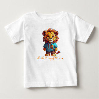King of Cool, Lion Inspired Couture Baby T-Shirt