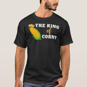 King Of Corny Bad Puns Father's Day Corny Dad Jok T-Shirt