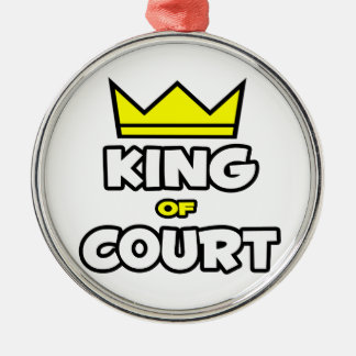 King of Court Metal Tree Decoration