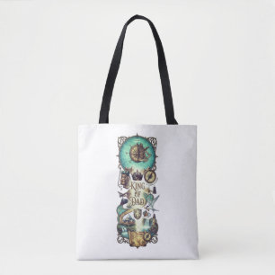 King of Dad" Vintage Regal Style Graphic T-Shirt Tote Bag