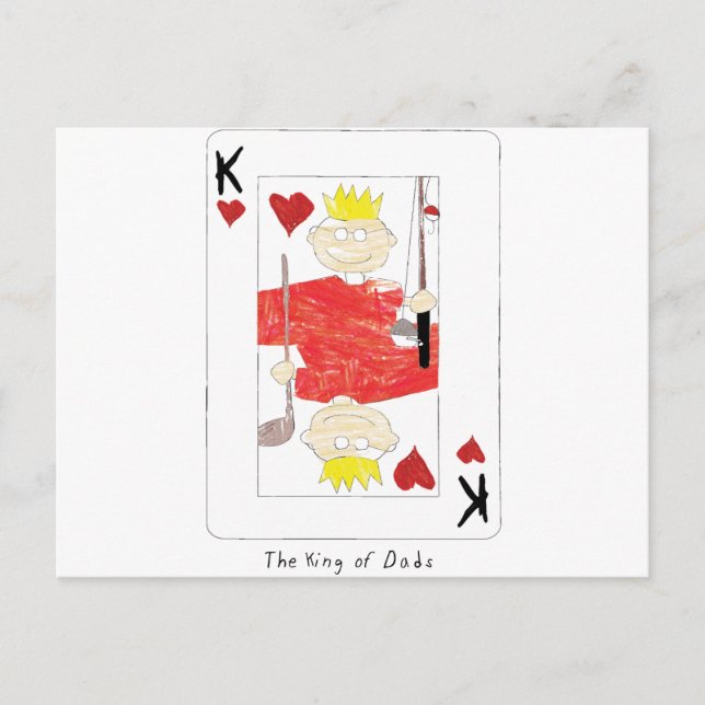 king of dads card (Front)