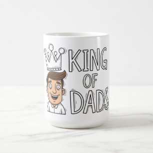 King of Dads Father's Day Coffee Mug