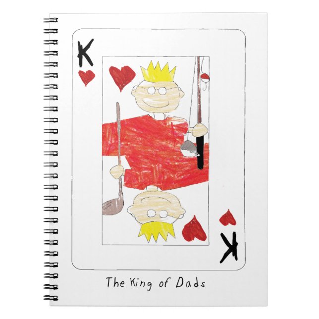 king of dads notebook (Front)