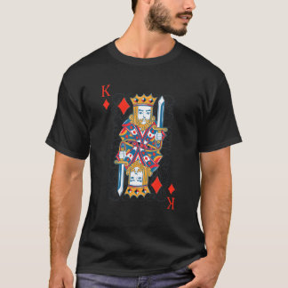 King Of Diamonds     Easy Halloween Costume Front  T-Shirt