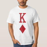 King of Diamonds Red Playing Card