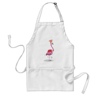 King of Flamingos Standard Apron