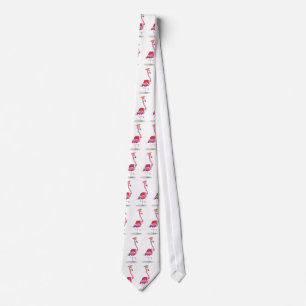 King of Flamingos Tie