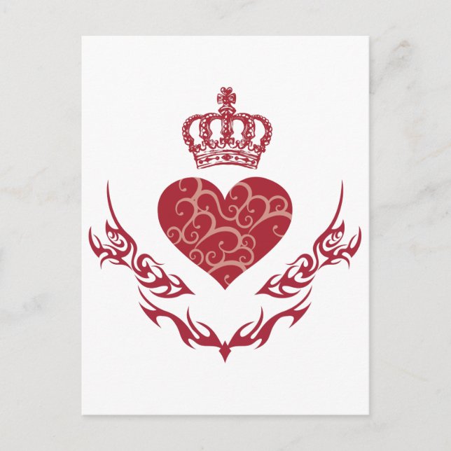 King of heart postcard (Front)