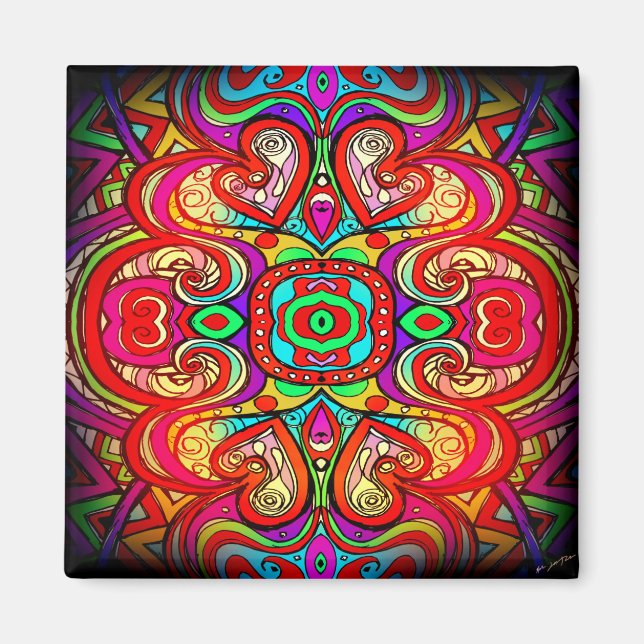 King Of Hearts Art Magnet (Front)