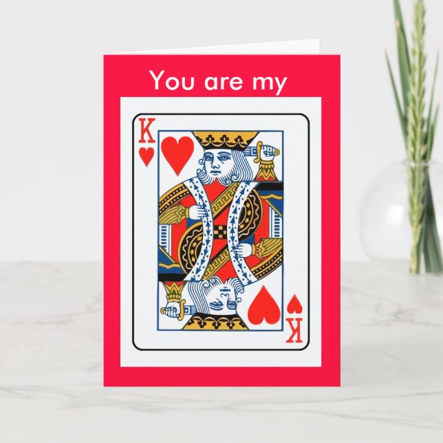 King of Hearts Card (Front)