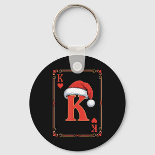 King Of Hearts Christmas Costume Playing Cards Kin Key Ring
