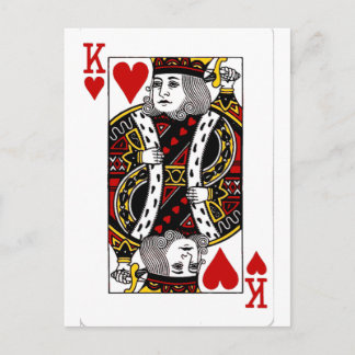 King of Hearts Collection Postcard