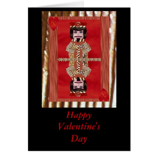 King of Hearts, Happy Valentine's Day Card