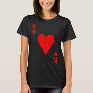 King Of Hearts Matching Couple Saint Valentine's D T-Shirt