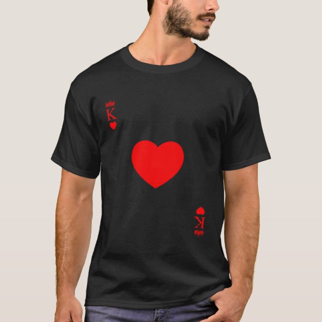 King Of Hearts Matching Couple Saint Valentine's D T-Shirt (Front)
