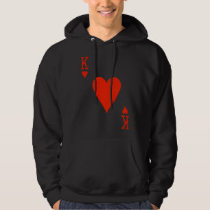 King Of Hearts Matching Couple Saint Valentine's Hoodie