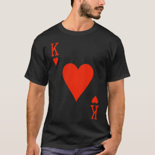 King Of Hearts Matching Couple Saint Valentine's T-Shirt