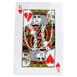 King of Hearts Medium Gift Bag