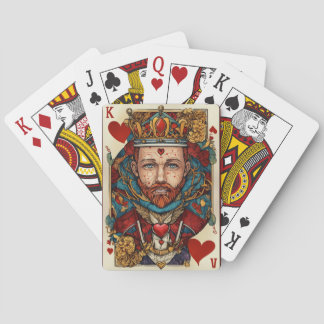 "King of hearts" Playing Cards