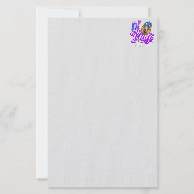 King Of Heaven And Earth Stationery (Front)