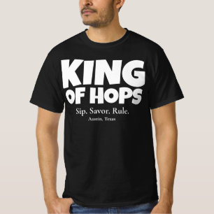 King of Hops – Sip Savour Rule Custom T-Shirt