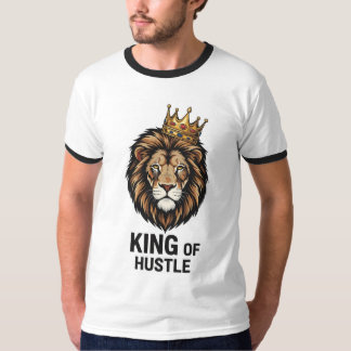 King of Hustle – Lion Crown T-Shirt