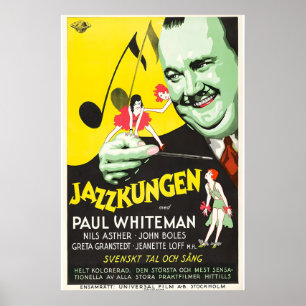 King of Jazz Movie POSTER PRINT A5 A2 Classic 30s