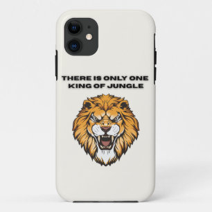 King of Jungle Lion Phone Case