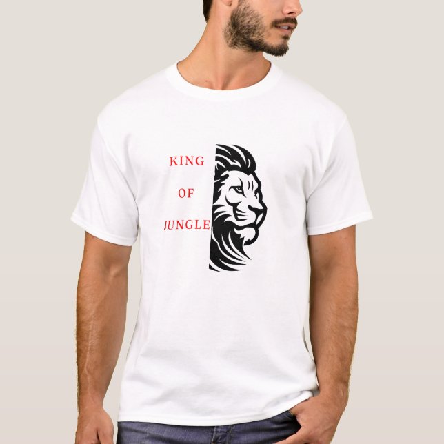 king of jungle T-Shirt (Front)