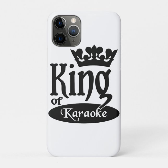 King of Karaoke iPhone 4 Case-Mate, customise Case-Mate iPhone Case (Back)
