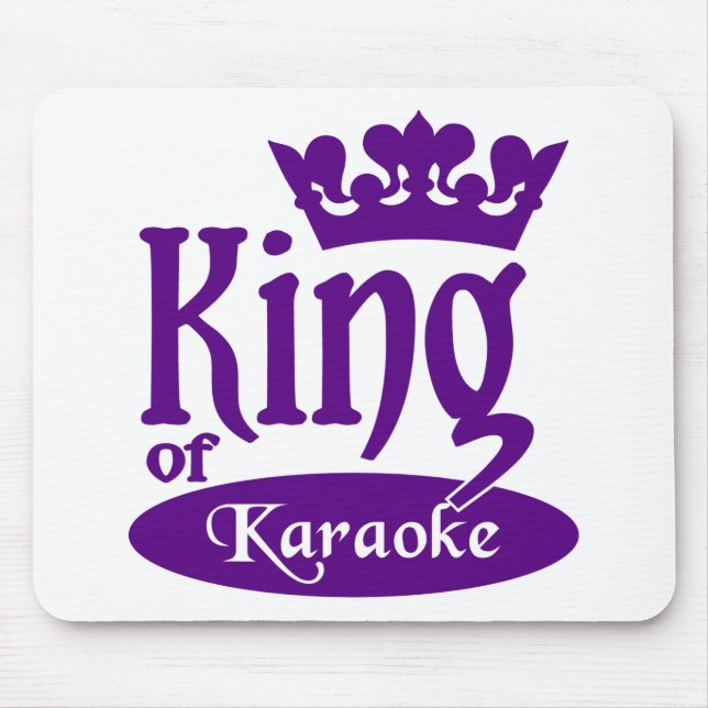 King of Karaoke mousepad (Front)