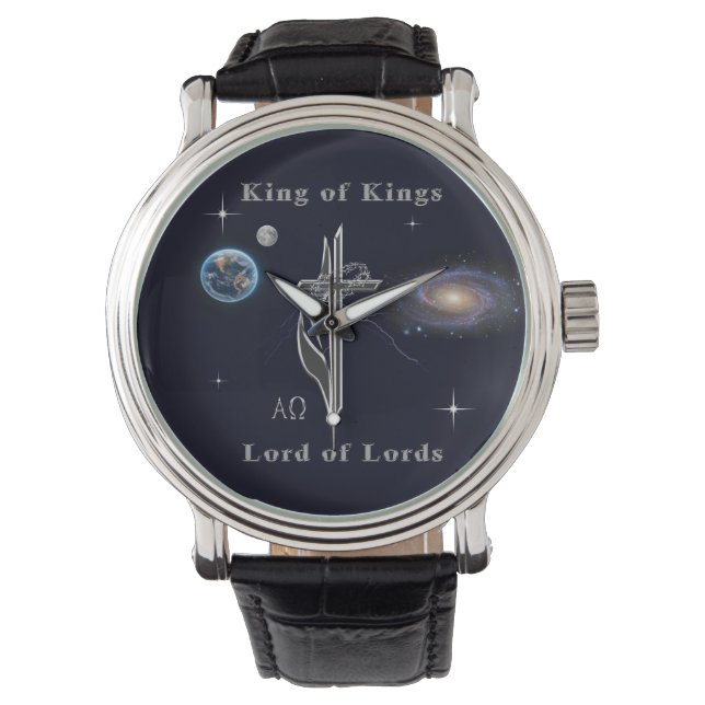 King Of Kings Bible Scripture Watch (Front)