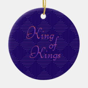 King of Kings Christmas ornament